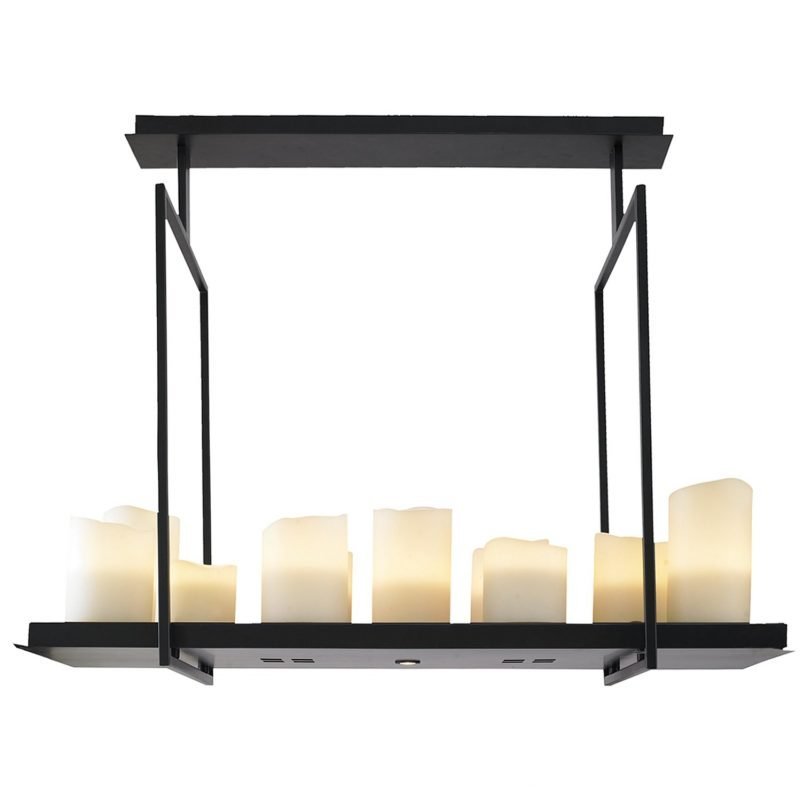 candelabru modern negru